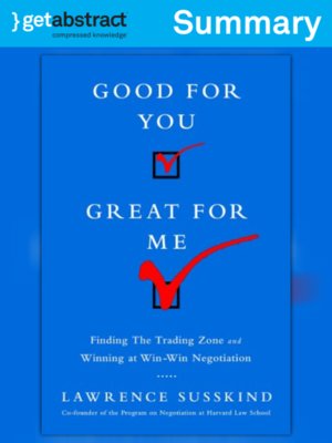 cover image of Good for You, Great for Me (Summary)